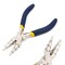 6 Step Jewelry Bail Making Pliers, AngleKai 3-10mm Wire Looping Forming Pliers Wire Wrapping Tools with Non-Slip Handle, Round Nose (1)